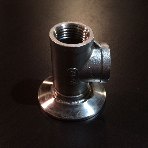 Tri-Clamp to 1/2in NPT Tee