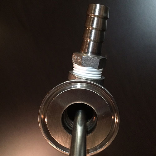 Thermowell/Blowoff Underside