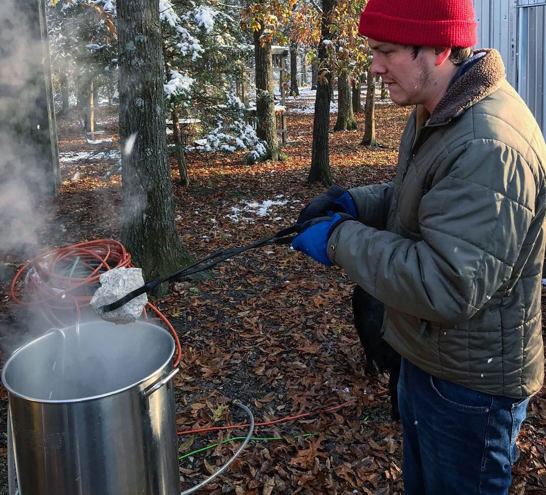 Homebrewing a Steinbier